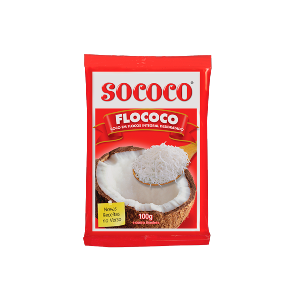 Côco Flocado Sococo 100g-Emporio-da-Terra