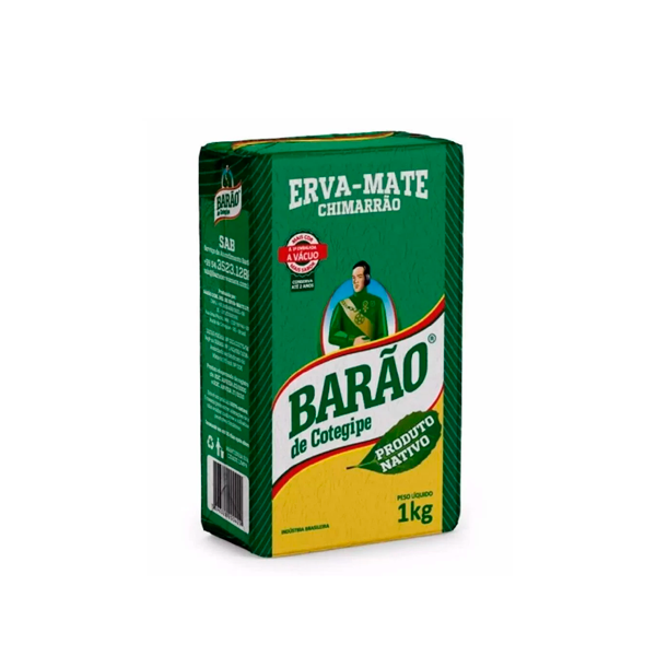 Erva Chimarrão Barão 1kg -Emporio-da-Terra