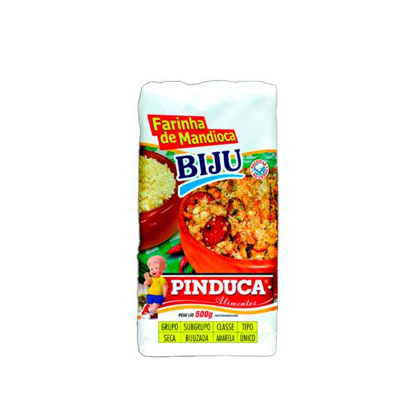 Farinha de Mandioca Biju 500g -Emporio-da-Terra