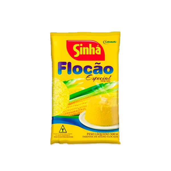 Flocão de Milho Sinhá 500g -Emporio-da-Terra