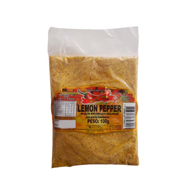 Lemon Pepper Aroma de Minas 100g-Emporio-da-Terra