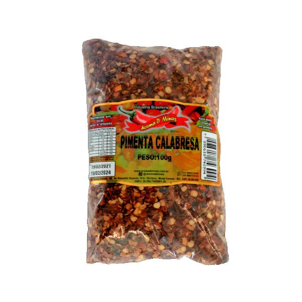 Pimenta Calabresa Aroma de Minas 100g -Emporio-da-Terra