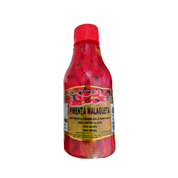 Pimenta Malagueta Vermelha Aroma de Minas 200g-Emporio-da-Terra