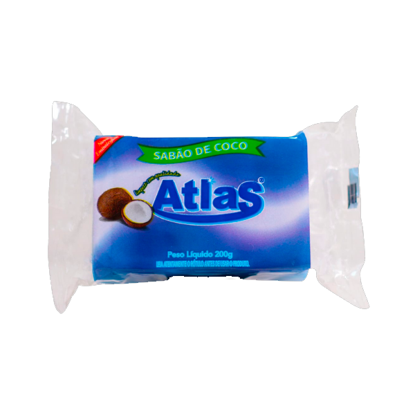 Sabão de Coco Atlas 200g-Emporio-da-Terra