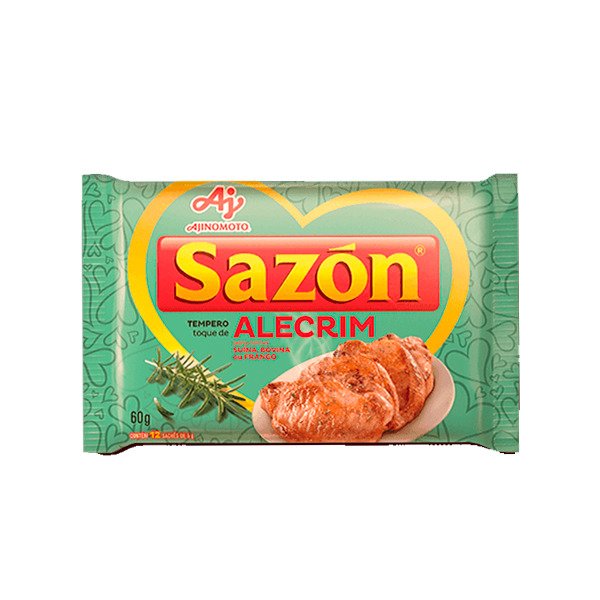 Sazon Alecrim 12 saches 60g -Emporio-da-Terra